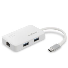 USB uz Tīkla Adapteris Edimax EU-4308 USB 3.0 cena un informācija | Adapteri un USB centrmezgli | 220.lv