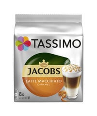 Кофейные капсулы Tassimo Jacobs Caramel Macchiato, 268г цена и информация | Кофе, какао | 220.lv