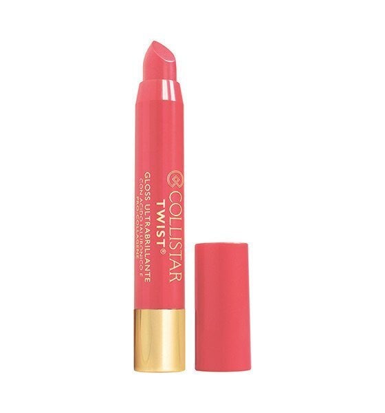 Lūpu spīdums Collistar Twist Ultra-Shiny 4 g, 207 Corallo Rosa цена и информация | Lūpu krāsas, balzāmi, spīdumi, vazelīns | 220.lv