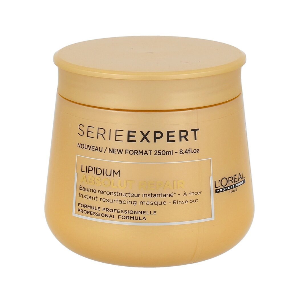 Maska bojātiem matiem L'Oreal Professionnel Paris Serie Expert Absolut Repair Lipidium 250 ml цена и информация | Matu uzlabošanai | 220.lv