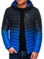 Vīriešu jaka Ombre C319 tumši zila цена и информация | Vīriešu virsjakas | 220.lv