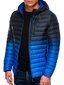 Vīriešu jaka Ombre C319 tumši zila cena un informācija | Vīriešu virsjakas | 220.lv