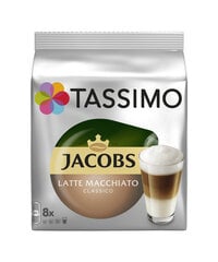 Кофейные капсулы Tassimo Jacobs Latte Macchiato, 268 г цена и информация | Кофе, какао | 220.lv