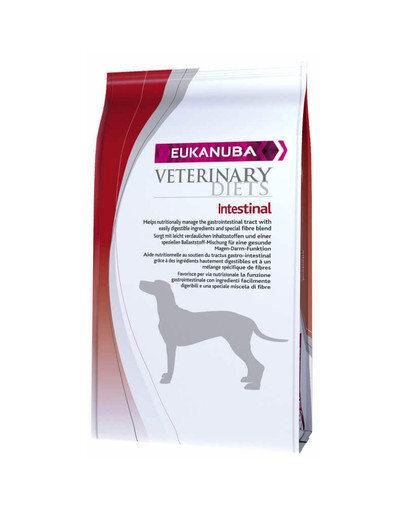 Eukanuba Intestinal Disorders Adult sausā diētiskā barība ar vistas gaļu suņiem, 12 kg цена и информация | Sausā barība suņiem | 220.lv