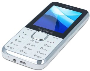 MyPhone Classic+, Dual SIM, Balts ENG/RUS cena un informācija | Mobilie telefoni | 220.lv