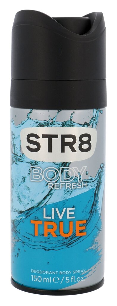 STR8 Live True dezodorants vīriešiem 150 ml cena un informācija | Parfimēta vīriešu kosmētika | 220.lv