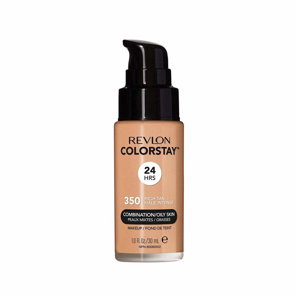 Grima pamats kombinētai un taukainai ādai Revlon ColorStay™ Makeup SPF15, 30 ml cena un informācija | Grima bāzes, tonālie krēmi, pūderi | 220.lv