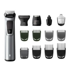 Триммер для бороды Multigroom 7000 series 14 в 1, Philips цена и информация | Машинки для стрижки волос | 220.lv