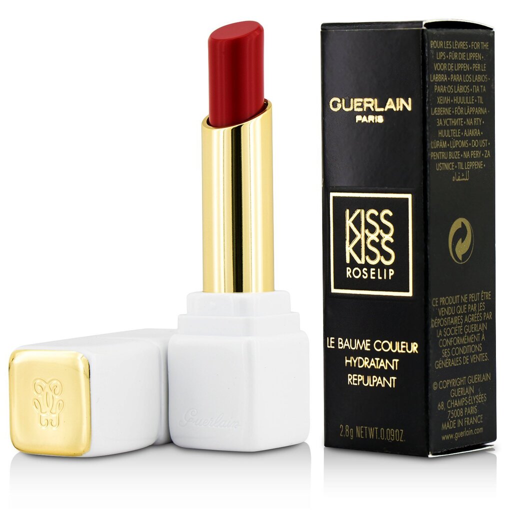 Lūpu balzāms ar krāsu Guerlain KissKiss Roselip Lip Balm 2,8g, R329 Crazy Bouquet cena un informācija | Lūpu krāsas, balzāmi, spīdumi, vazelīns | 220.lv