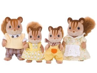 Sylvanian Families Valriekstu vāveru ģimene, 4172 цена и информация | Игрушки для девочек | 220.lv