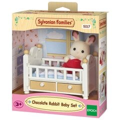 Маленький кролик с кроваткой Sylvanian Families цена и информация | Игрушки для девочек | 220.lv