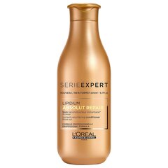 Кондиционер для очень поврежденных волос L'Oreal Professionnel Paris Serie Expert Absolut Repair Lipidium 200 мл цена и информация | Бальзамы, кондиционеры | 220.lv