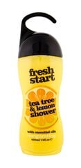 Atsvaidzinoša dušas želeja Xpel Fresh Start Tea Tree & Lemon 420 ml cena un informācija | Dušas želejas, eļļas | 220.lv