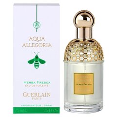 Tualetes ūdens Guerlain Aqua Allegoria Herba Fresca EDT sieviešu 75 ml cena un informācija | Sieviešu smaržas | 220.lv