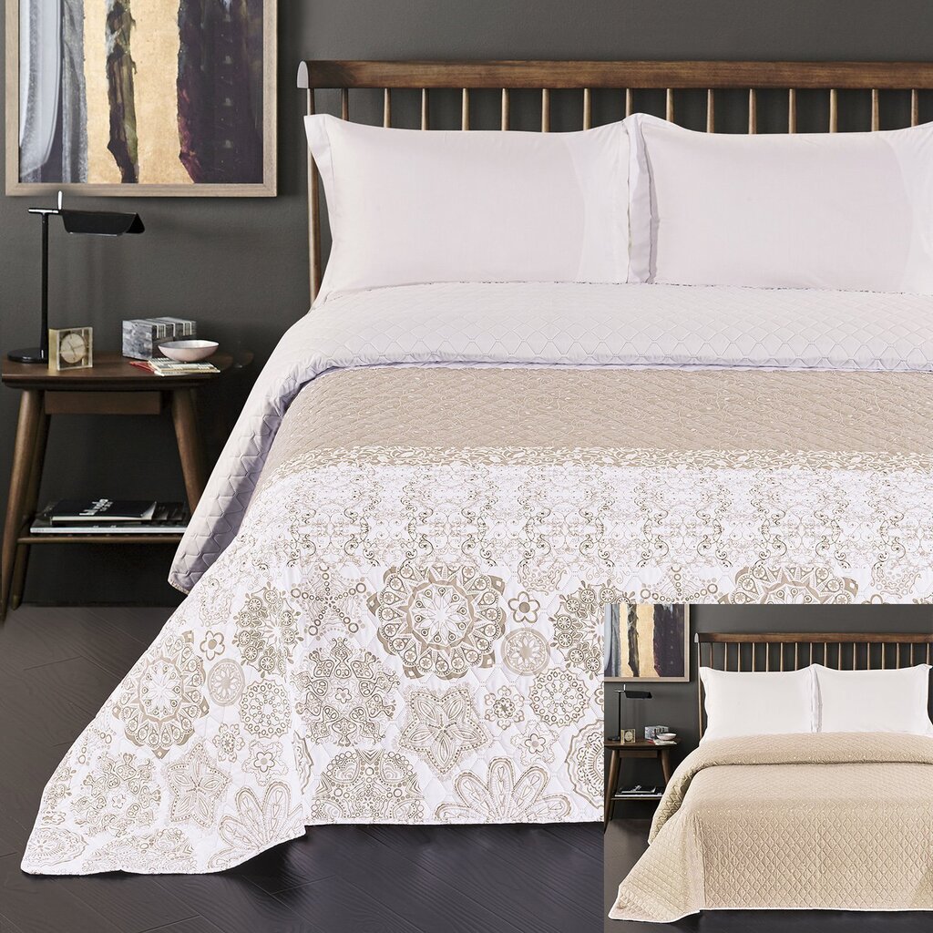 Decoking gultas pārsegs Alhambra, bēšā krāsā - dažādi izmēri цена и информация | Gultas pārklāji, pledi | 220.lv