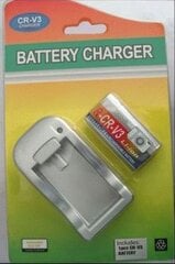 Baterija CRV3 ar lādētāju цена и информация | Аккумуляторы для фотокамер | 220.lv