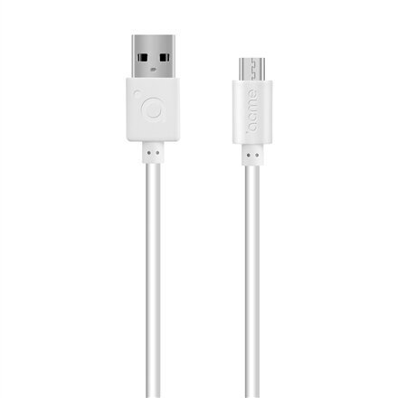 Mikro USB kabelis ACME CB1012W, balts, 2 m cena un informācija | Savienotājkabeļi | 220.lv