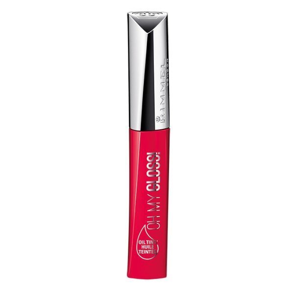 Lūpu spīdums Rimmel London Oh My Gloss! 6.5 ml, 500 Pop Poppy цена и информация | Lūpu krāsas, balzāmi, spīdumi, vazelīns | 220.lv