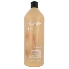 Redken All Soft бальзам 1000 мл цена и информация | Бальзамы, кондиционеры | 220.lv