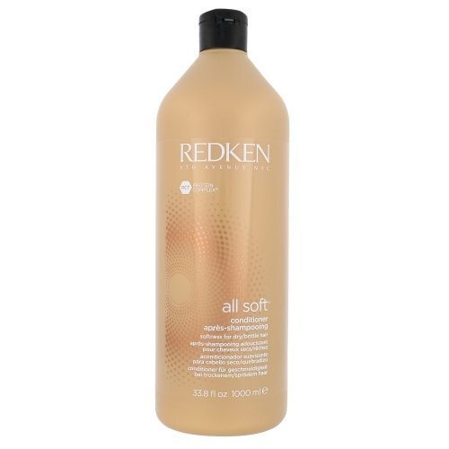 Redken All Soft balzams 1000 ml cena un informācija | Matu kondicionieri, balzāmi | 220.lv