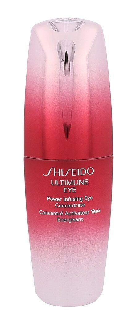 Acu serums no grumbām Shiseido Ultimune Power Infusing Concentrate, 15 ml цена и информация | Acu krēmi, serumi | 220.lv