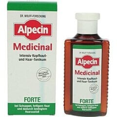 Toniks pret matu izkrišanu Alpecin Medicinal Forte 200 ml cena un informācija | Matu uzlabošanai | 220.lv