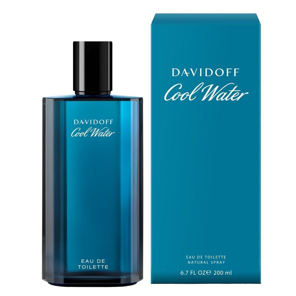 Vīriešu smaržas Cool Water Davidoff EDT: Tilpums - 200 ml цена и информация | Vīriešu smaržas | 220.lv