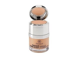 <p>Dermacol Caviar Long Stay Make-Up & Corrector тональное средство 30 мл, 3 Nude</p>
 цена и информация | Пудры, базы под макияж | 220.lv