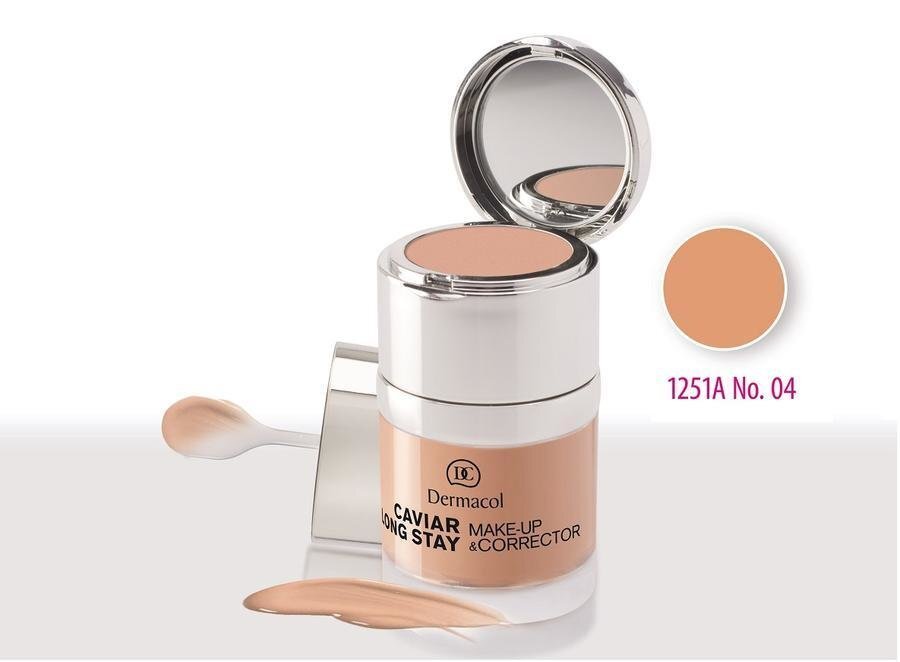 Ilgnoturīgs grims ar kaviāra ekstraktiem un uzlaboto korektoru (Caviar Long Stay Make-Up & Corrector) 30 ml cena un informācija | Grima bāzes, tonālie krēmi, pūderi | 220.lv