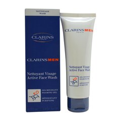 Clarins Men Active Face Wash - putas sejai 125ml цена и информация | Средства для очищения лица | 220.lv