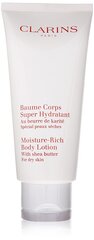 Mitrinošs ķermeņa losjons Clarins Moisture Rich, 200 ml цена и информация | Кремы, лосьоны для тела | 220.lv