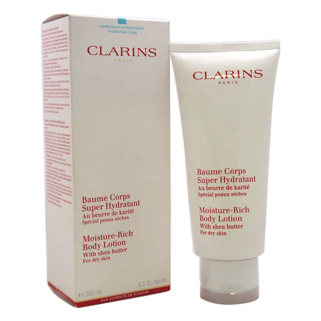 Mitrinošs ķermeņa losjons Clarins Moisture Rich, 200 ml cena un informācija | Ķermeņa krēmi, losjoni | 220.lv