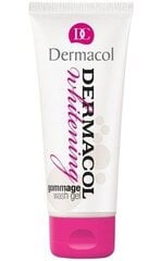 Sejas skrubis ādas balināšanai Dermacol Whitening Gommage Wash Gel 100 ml cena un informācija | Sejas ādas kopšana | 220.lv