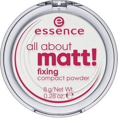 Компактня пудра Essence All About Matt! Fixing 8г цена и информация | Пудры, базы под макияж | 220.lv