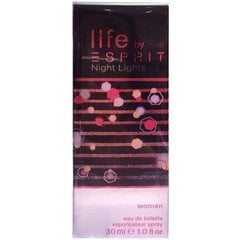 Tualetes ūdens Esprit Life Night Lights sievietēm 30 ml cena un informācija | Sieviešu smaržas | 220.lv