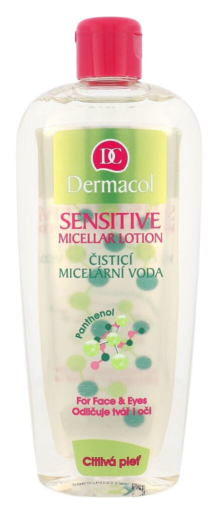 Micelārs ūdens Dermacol Sensitive 400 ml cena un informācija | Sejas ādas kopšana | 220.lv