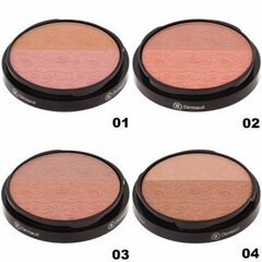 Vaigu sārtums Dermacol DUO Blusher 01 8.5 g цена и информация | Пудры, базы под макияж | 220.lv