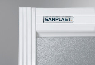 Dušas durvis Sanplast Classic DT r-c 90-100s, W4 stikls cena un informācija | Dušas durvis, dušas sienas | 220.lv