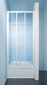 Dušas durvis Sanplast Classic DT r-c 120-130s, polistirols цена и информация | Dušas durvis, dušas sienas | 220.lv