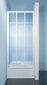 Dušas durvis Sanplast Classic DT r-c 120-130s, W5 stikls cena un informācija | Dušas durvis, dušas sienas | 220.lv