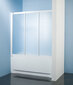 Vannas siena Sanplast Classic DT r-c W 160s, stikls cena un informācija | Piederumi vannām un dušas kabīnēm | 220.lv