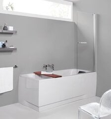 Vannas siena Sanplast Prestige III KW/PR III 70s, balta cena un informācija | Piederumi vannām un dušas kabīnēm | 220.lv