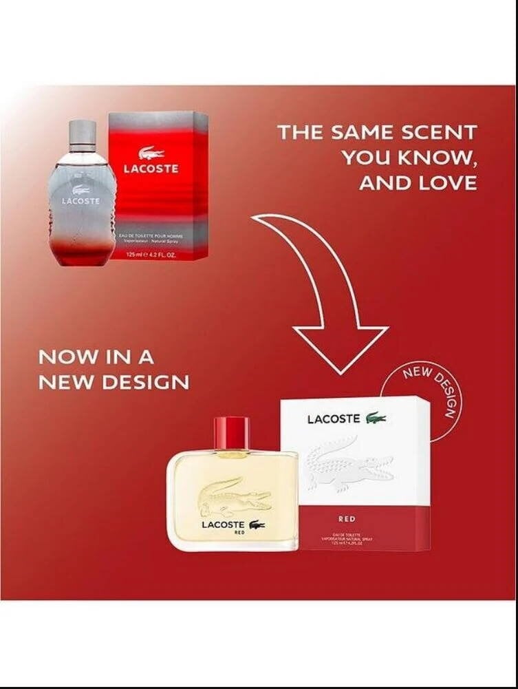 Lacoste Red EDT vīriešiem 75 ml cena un informācija | Vīriešu smaržas | 220.lv