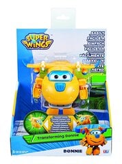Lidmašīna-robots Donnie Super Wings cena un informācija | Rotaļlietas zēniem | 220.lv