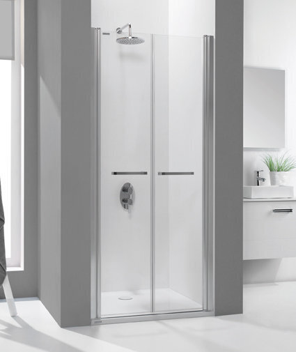 Nišas dušas durvis Sanplast Pristige III DD/PR III 80s, matēts sudrabs cena un informācija | Dušas durvis, dušas sienas | 220.lv