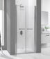 Nišas dušas durvis Sanplast Pristige III DD/PR III 110s, matēts grafīts cena un informācija | Dušas durvis, dušas sienas | 220.lv