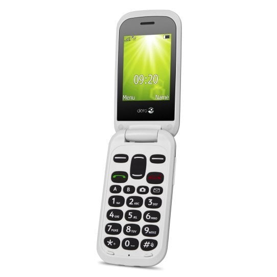 Doro 2404, Black/White cena un informācija | Mobilie telefoni | 220.lv