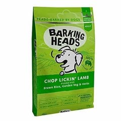 Barking Heads Chop Lickin Lamb sausā barība ar jēru, 12kg цена и информация |  Сухой корм для собак | 220.lv