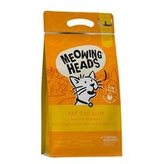 Sausā barība Meowing Heads Fat Cat Slim​, 1.5 kg cena un informācija | Sausā barība kaķiem | 220.lv