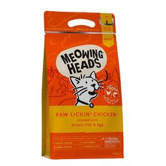 Meowing Heads с курицей Paw Lickin' Chicken 1.5 кг​ цена и информация | Сухой корм для кошек | 220.lv